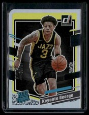 KEYONTE GEORGE 2023-24 Donruss Rated Rookie Press Proof Silver Die-Cut #/75