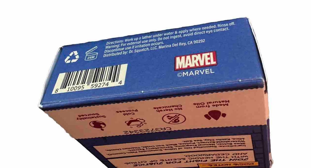 Dr. Squatch - Liberty Lather 2 Pack (Captain America) LIMITED EDITION Soap Bars