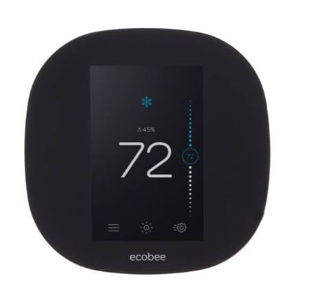 Ecobee3 Lite WiFi Smart Thermostat - Black