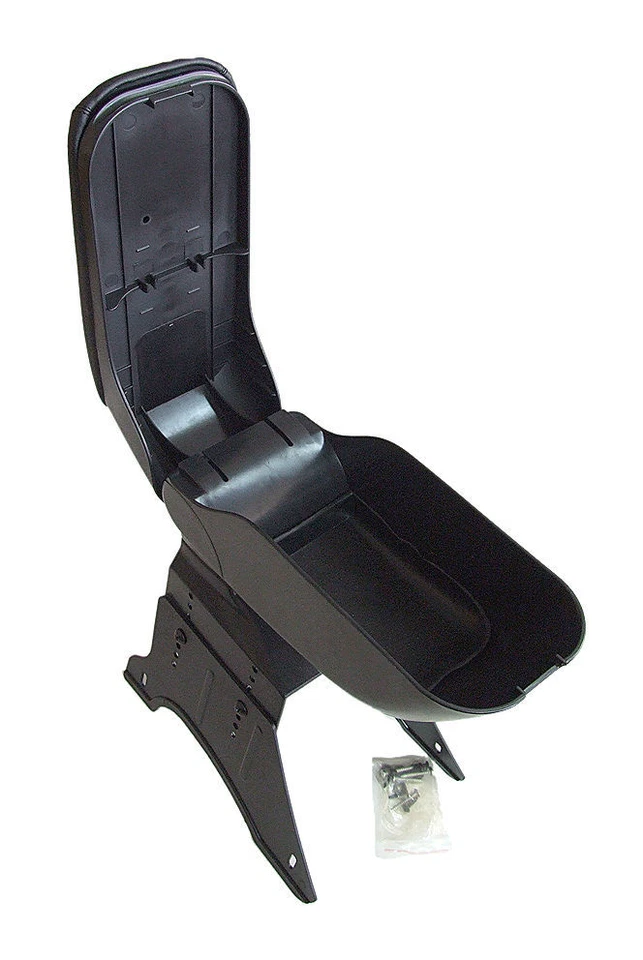 Dacia Logan Sandero Duster Accoudoir Console Centrale Simili Cuir Noir - Photo 4/4
