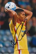 MK DONS HAND SIGNED JORDAN SPENCE 6X4 PHOTO 1.