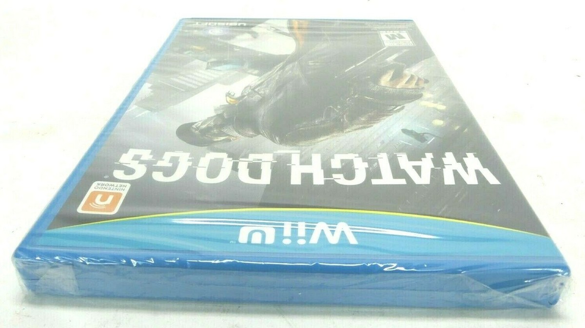 新品未開封 ウォッチドッグスWii U NEW Watch Dogs Nintendo Wii U UBISOFT Factory Sealed Rare