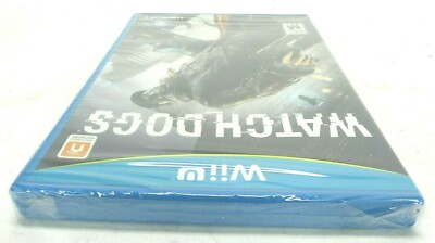 NEW Watch Dogs Nintendo Wii U UBISOFT Factory Sealed Rare