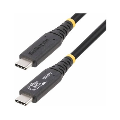 StarTech 1m USB4-Kabel USB-C 40Gbps 240W kompatibel mit Thunderbolt/USB 3.2 Ports