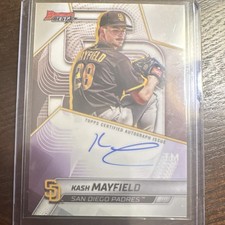 2025 Topps Bowman's Best Kash Mayfield Autograph Insert #B25-KMA Padres MLB