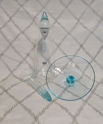 VTG Schott Zwiesel Glass Multi Use Vase, Decanter, & Bowl Made In Slowakel NEW 