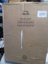 BEMIS 1500EC 464 Elongated Enameled Wood Closed Front Toilet Seat Dresden Blue