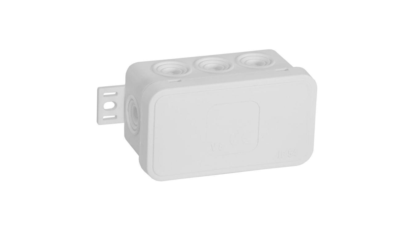 V8 surface mounted box 80x45x41 IP54 white 038-01