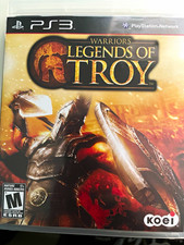 Warriors: Legends of Troy PS3 Tecmo Koei M Rated Manual Included Action