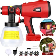 Cordless Paint Sprayer Fence Paint Sprayer Electricd Paint Spray Gun for Garden