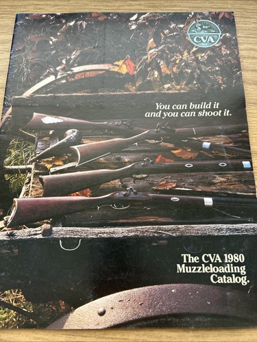 1980 CONNECTICUT VALLEY ARMS, CVA MUZZLELOADING CATALOG - Picture 1 of 4