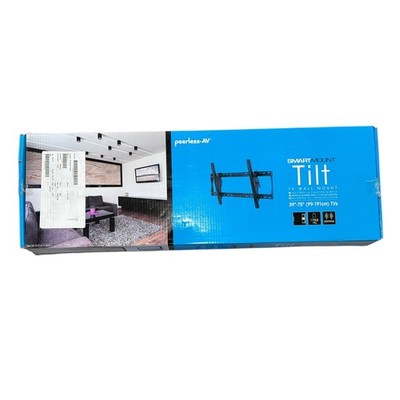 peerless-AV SmartMount Tilt Monitor Wandhalterung schwarz 39''-75'' Fernseher bis 