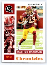 2021 Panini Chronicles Draft Picks #12 Rashod Bateman Orange