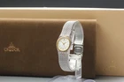 Vintage 1988 [Near MINT] SEIKO CREDOR 1271-0060 18KT Bezel Qz Women's Watch