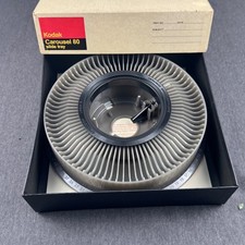 Kodak Carousel 80 Slide Tray Vintage Projector Accessory with Box