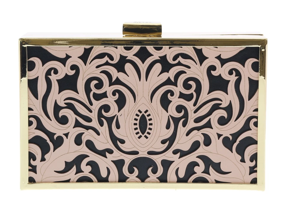 Bolso de Mano Roberto Cavalli HXLPB3 D96 Nude/Negro Caja Foto 3 de 4