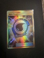Aqua Patch (Secret) 161/145 Sm-Guardians Rising Holo on eBay