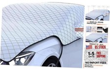 Heavy Duty Winter Car Snow Cover, Thickened Enlarge Hail Protector Cover,