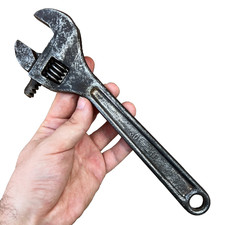 Vintage Soviet Adjustable Wrench Monkey Wrenc...