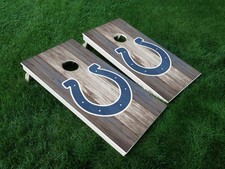 VINYL WRAPS Cornhole Board DECALS Indianapolis Colts 02 Indy Bag Game Sticker