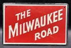 Vintage Post Cereal The Milwaukee Road Tin Sign 1950s Railroad Train Metal #2