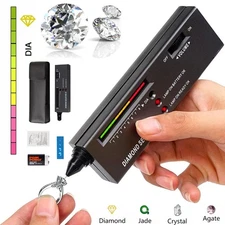 Diamond Tester Selector Illuminated Jewelry Gemstone Testing Tool Kit Battery