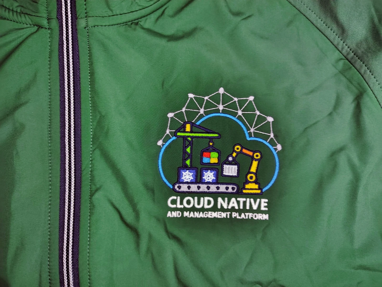 NWT Cutter & Buck Microsoft Cloud Native Full Zip Jacket Mens XXL Green  image 3