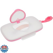 Awleynz Wet Wipe Holder, Baby Wipes Travel Case, Portable Refillable Baby Wip