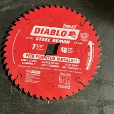 Diablo Steel Demon D0770F 7 1/4 in Circular Saw Blade