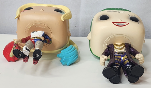 Funko Pop! Suicide Squad Series - The Joker & Harley Quinn Vinyl Figures no box - Picture 7 of 8