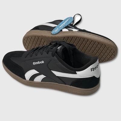 Reebok Forte Lounger Double-Up Shoes - NEW Mens 10.5 Black / White - #48609-CL2