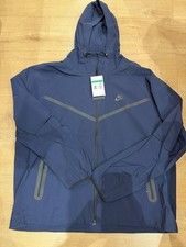 Nike Tech Woven Full Zip Windbreaker Lined Jacket Mens XL