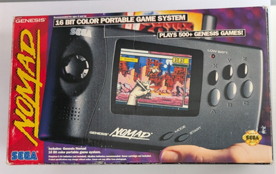 #ad Sega Genesis Nomad Handheld System CIB Battery Pack Manual Reg Card $749.99