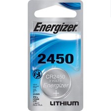 4-Pack CR2450 Lithium Coin Batteries - Reliable 3V Power for Watches & Devices