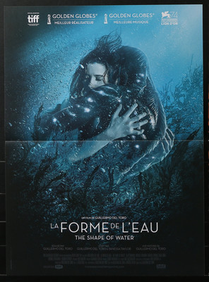 THE SHAPE OF WATER (2017) Original French Poster Set [2] Guillermo del Toro