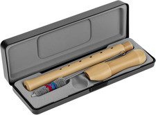Soprano Recorder Instrument Wood C Key Soprano Recorder Maple Wooden