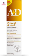 A D Original Diaper Rash Ointment  Skin Protectant -Tattoo  Wound care 4oz...