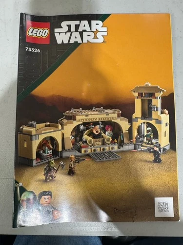 LEGO Star Wars: Boba Fett's Throne Room (75326) NO BOX NO FIGURES AS IS