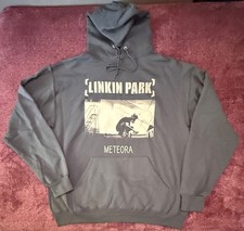 Linkin Park METEORA grey graphic hoodie Size L