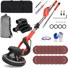 Drywall Sander, 1150W Electric Drywall Sander with Vacuum Dust Collector, 7.2...