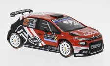 1:43 IXO Citroen C3 #22 Winner Rally Montecarlo 2025 Rossel Dunand RAM975A.22 MM