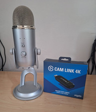 STREAMER BUNDLE - Elgato Cam Link 4K  Blue Yeti USB Mic