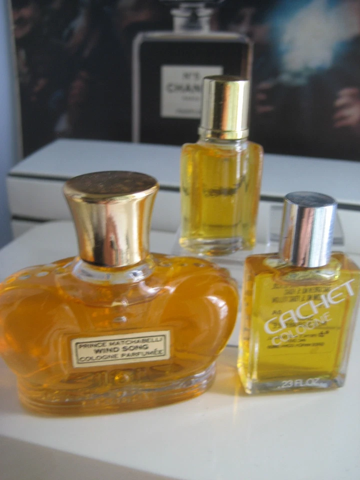 🎁3x Perfume Aviance colonia Prince Matchabelli Wind Song 1/4 de colección 1 oz Foto 4 de 4
