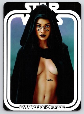 Star Wars Barriss Offee Hot Spicy Custom Trading Card ACEO