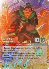 Lorcana Mulan - Charging Ahead NM Holofoil Disney Lorcana Promo Cards