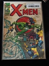 Marvel Comics The X-Men #21 Comic 1966 Stan Lee Werner Roth Boarded