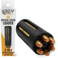 Rev Industries 38357 Speed Loader High-capacity 2-in-1 Reloader
