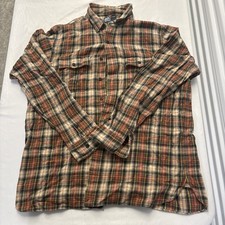 Polo Ralph Lauren Flannel Shirt Mens XLPlaid Hiking Outdoors