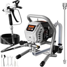 Airless Paint Sprayer High Efficiency Thinning-Free Electric Spray Gun 10 Gal