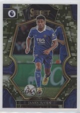 2022-23 Panini Select Premier League Mezzanine Camo Prizm /199 James Justin 0zb3
